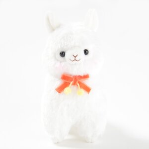 Alpacasso Velvet Ribbon Plushies (Ball Chain) Shiro-chan