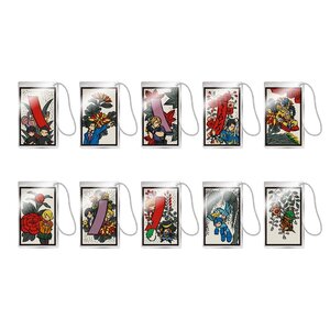 Capcom Hanafuda Acrylic Key Chain Collection Box