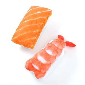 Japanese Sushi Cushions (Extra Large) 2 Plushie Set