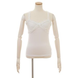 LIZ LISA Margaret Heart Charm Inner Camisole White