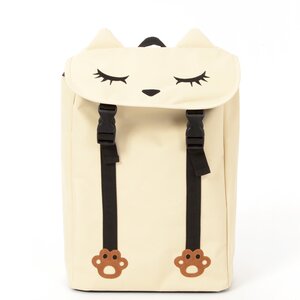 Pooh-chan Flap Backpack Beige