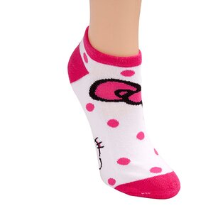 Hello Kitty Sport Socks Dots.Magenta