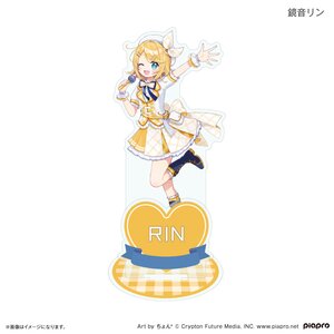 Hatsune Miku + Piapro Characters Heisei Idol Acrylic Stand Kagamine Rin [Pre-order]