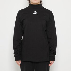 Ghost in the Shell Motoko Black High Neck Long Sleeve T-Shirt M