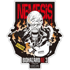 Capcom x B-Side Label Resident Evil 3 Sticker Collection Vol. 4 Nemesis