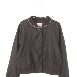 earth music&ecology Laced Blouson Black S