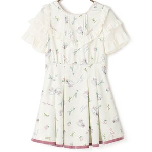 LIZ LISA Cat in Cup Dress White