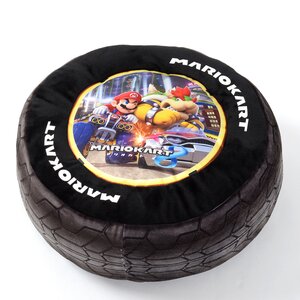 Mario Kart 8 Specially Assorted Tire Cushions Mario & Bowser