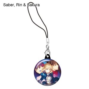 Fate/Stay Night Tin Straps Saber, Rin & Sakura