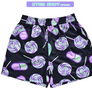 ACDC RAG Yumekawa-chan Shorts Purple