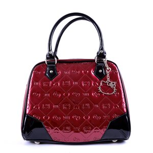 Hello Kitty Berry Embossed Pattern Handbag SANTB1309