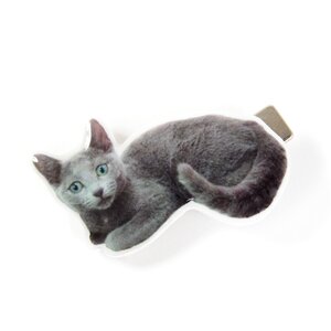 Reclining Cat Hair Clip 2