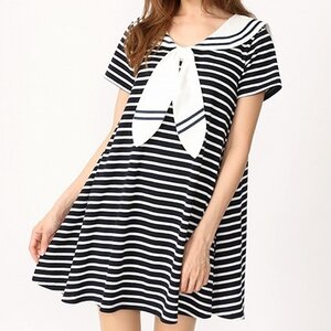 Ank Rouge Marine Cut Dress Navy