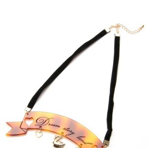 Swankiss Message Choker Brown