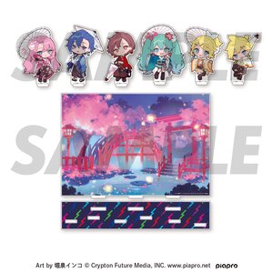 Piapro Characters -Japunk Style- Acrylic Diorama Parts Set