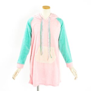 milklim Colorful Animal Hoodie Light Pink