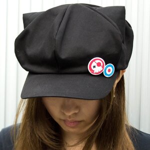 Evangelion: 3.0 You Can (Not) Redo Asuka Cap w/ Tin Badges