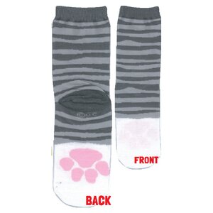 Cat Paw Socks Gray