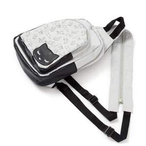 Pooh-chan Print 2-Way Backpack Gray