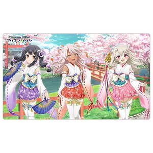 Fate/kaleid liner Prisma Illya: Licht - The Nameless Girl Rubber Mat Illya & Miyu & Chloe: Shrine Maiden Ver. [Pre-order]