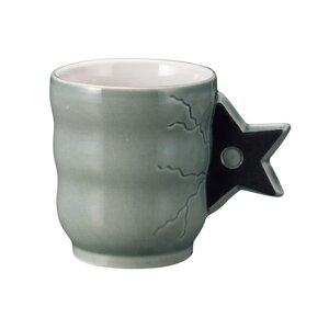 Ninja Star Mug Gray