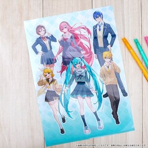 Hatsune Miku Series Clear Folder School Uniform teffish