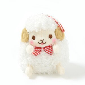 Wooly Lovely Face Plush Collection (Ball Chain) Wooly (Smiling)