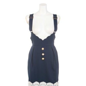 Swankiss Rose Pearl Jumper Skirts Navy