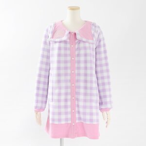 milklim Gingham Check Dress Lavender