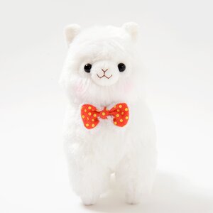 Alpacasso Mokomoko Ribbon Plushies (Standard) Shiro-chan