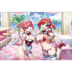 Bushiroad Rubber Mat Collection V2 Vol. 1832 Dolphin Wave Iruka & Kohari: Maid Shimai no Okyuuji Time! Ver. [Pre-order]
