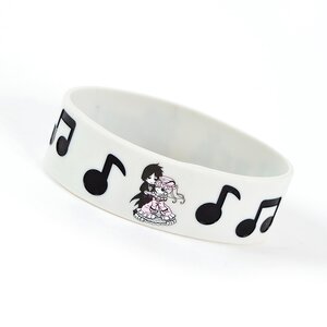 Black Butler Sebastian & Ciel PVC Wristband