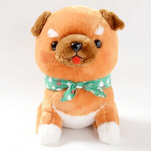 Mameshiba San Kyodai Christmas Plushies (Big) Mamesaburo