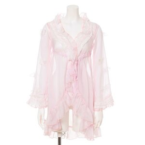 Swankiss Butterfly Chiffon Cardigans Pink