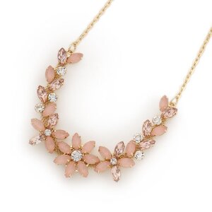 LIZ LISA Flower Bijou Necklace Pink