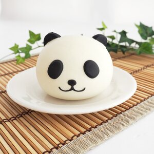 Mother Garden Hokahoka Nikuman Panda Nikuman Squeeze Toy