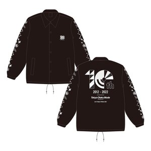 Tokyo Otaku Mode 10th Anniversary Coach Jacket Black XXL