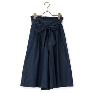 LIZ LISA Wide Denim Pants Medium Blue