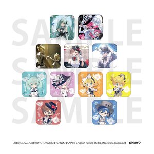 Hatsune Miku Symphony Collaboration Cafe After Party in Yokohama Trading Square Tin Badge Box Set [Pre-order]