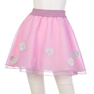 Swankiss Heart Candy Skirt Lavender