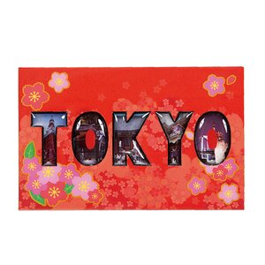 Souvenir Japan Tokyo Series Wood Magnet Collection Tokyo