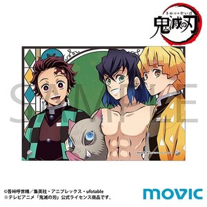 Demon Slayer: Kimetsu no Yaiba Mini Acrylic Art Panel Tanjiro & Zenitsu & Inosuke