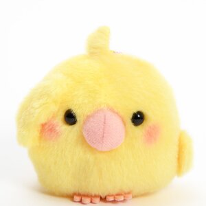 Kotori Tai Pipitto! Bird Plush Collection (Ball Chain) Lutino Cockatiel