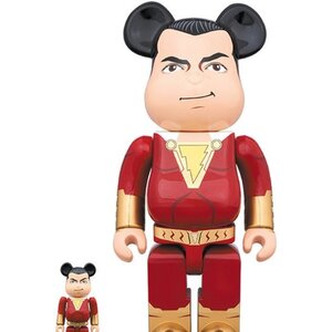 BE@RBRICK Shazam! Shazam 100% & 400% Set