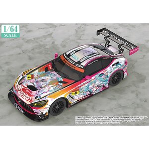1/64 Scale Good Smile Hatsune Miku AMG 2021 Super GT Round 3 Ver.