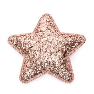 Popuphilia! Big Lamé Star Hair Clip Gold