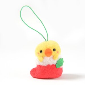 Puchimaru Christmas Plushies Chick in Stocking