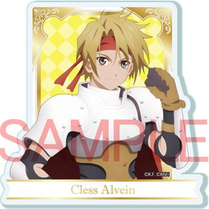 Tales Series Frame Acrylic Badges Cless Alvein