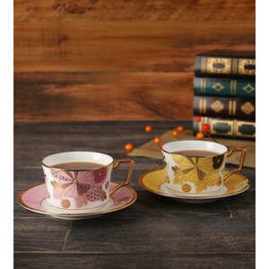 Noritake × Demon Slayer: Kimetsu no Yaiba Nezuko Kamado & Zenitsu Agatsuma Cup & Saucer Set