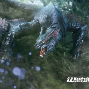 S.H.MonsterArts Monster Hunter Nargacuga